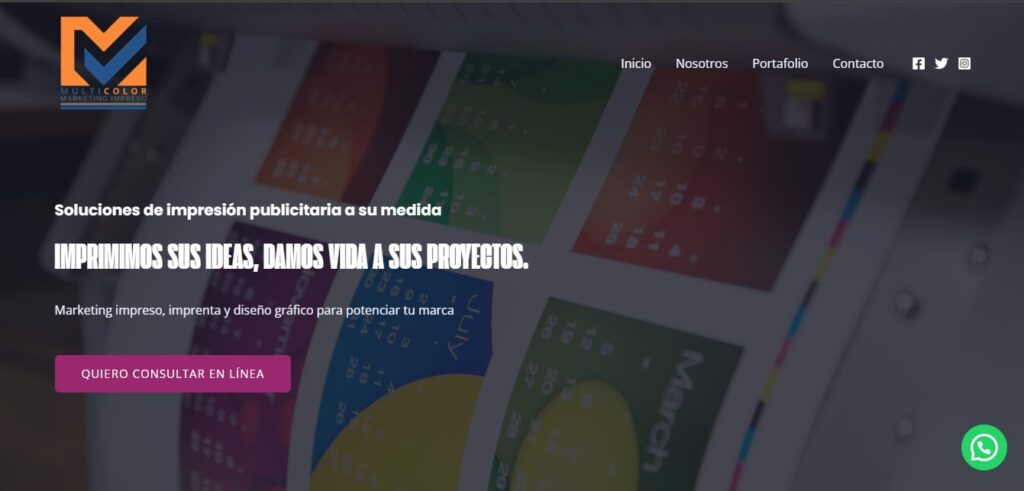 Multicolor Imprenta